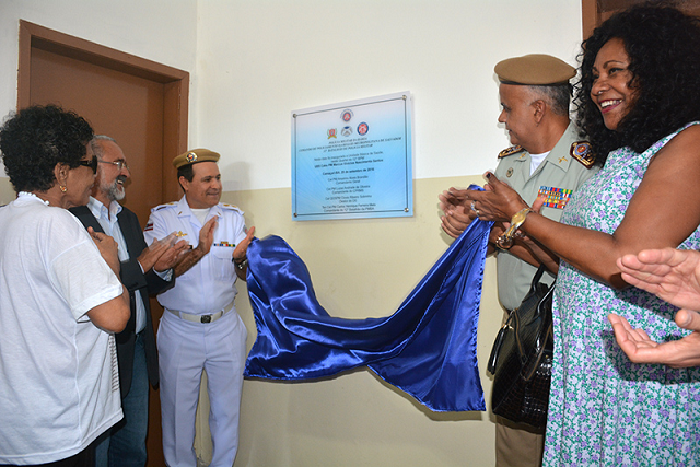 Inaugurada a Unidade Básica de Saúde da Polícia Militar situada na sede do 12º BPM  (Foto: Agnaldo Silva)