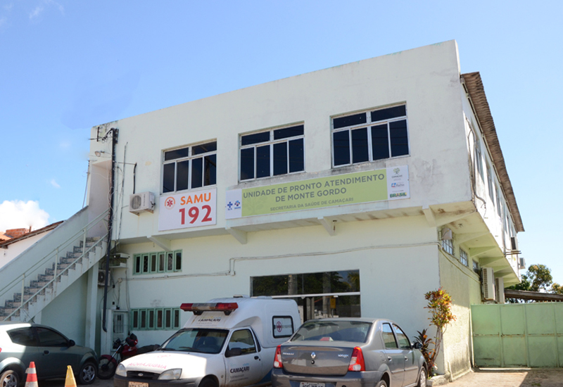 Unidade de Pronto Atendimento de Monte Gordo segue com atendimento (Foto: Aristeu Chagas)