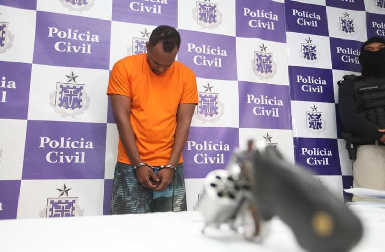 Até este fato, Xande não tinha registro na polícia. Ele é casado e tem uma filha pequena (Foto: Joá Souza/Ag. A Tarde)