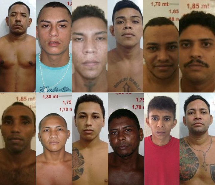 Na parte superior: Andre Cabral, Arnaldo Brito, Carlos haroldo, Erivelton marinho, Glendson Gomes, Jackson Sousa; na parte inferior: Joabe Nonato, Joelison Sousa, Júlio Silva, Luiz Ricardo, Roniele Pereira e Walmir Rodrigues (Foto: Ascom Susipe/Divulgação)
