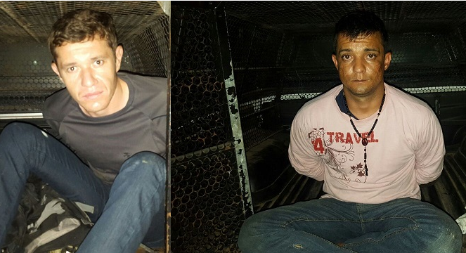 Gélson Arena Cabrera, 33 anos, e Peterson Jorge Buss da Costa, 27