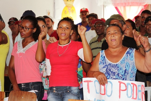 Trabalhadores rurais discutem igualdade racial e de gênero (Foto: Ascom/Sepromi) Trabalhadores rurais discutem igualdade racial e de gênero (Foto: Ascom/Sepromi)