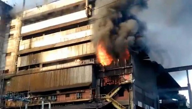 Incêndio na Vale começou por volta das 4h30 (Foto:Reprodução)