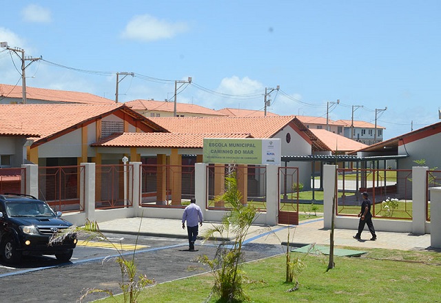 Escola Municipal Caminho do Mar vai atender Ensino Fundamental I e II (Foto: Aristeu Chagas)