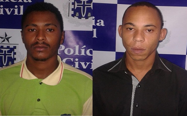 Homens foram presos nesta sexta-feira (23), no município baiano de Catu. Vítima e suspeitos tiveram um desentendimento dias antes do crime. (Foto: Divulgação)