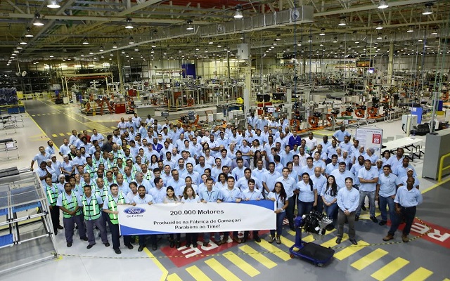 A fábrica de motores da Ford em Camaçari é uma das mais modernas do mundo (Foto: Divulgação)