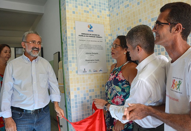 Inauguração da Unidade de Saúde da Família do Parque Verde II (Foto: Agnaldo Silva)