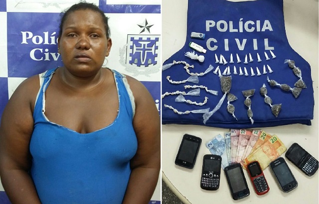 Joaninha tinha maconha, crack e cocaína em casa, na localidade da Fonte das Águas