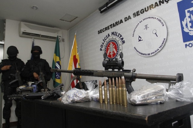 Fuzis e metralhadoras que eram destruídos poderão ser doados aos órgãos de segurança pública