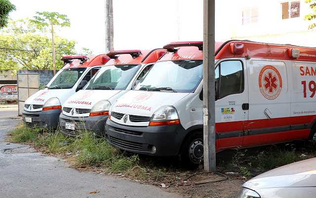 Com mais de 300 mil habitantes e uma extensão territorial imensa, Camaçari possui apenas duas ambulâncias do SAMU em funcionamento. Sendo uma unidade básica e outra avançada.(Foto: Reprodução | Camaçari em Foco)
