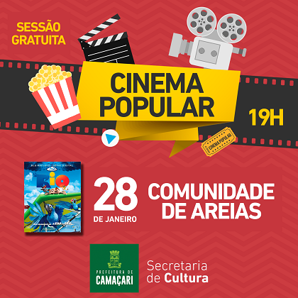 O filme selecionado para abrir o projeto será O filme selecionado para abrir o projeto será