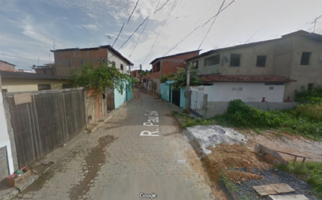 O crime aconteceu na Rua Pau Sul, em Camaçari (Imagem: Reprodução/Google Maps)