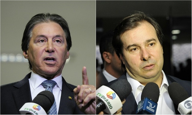 Recentemente o presidente do Senado, Eunício Oliveira (PMDB-CE) e o presidente da Câmara, Rodrigo Maia (DEM-RJ) foram citados nas delações da Odebrecht