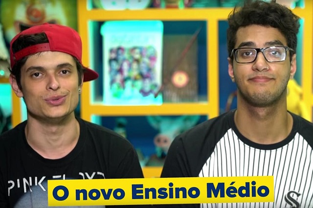 Canal Você Sabia obteve mais de 1,6 milhão de visualizações em vídeo de apoio à reforma do ensino médio. (Foto: Reprodução/YouTube)