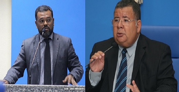 Os vereadores Jackson (PT) e Téo Ribeiro (PT) já anunciaram de público que irão disputar os votos que a deputada teve em Camaçari e suas lideranças (Foto: Montagem) Os vereadores Jackson (PT) e Téo Ribeiro (PT) já anunciaram de público que irão disputar os votos que a deputada teve em Camaçari e suas lideranças (Foto: Montagem)