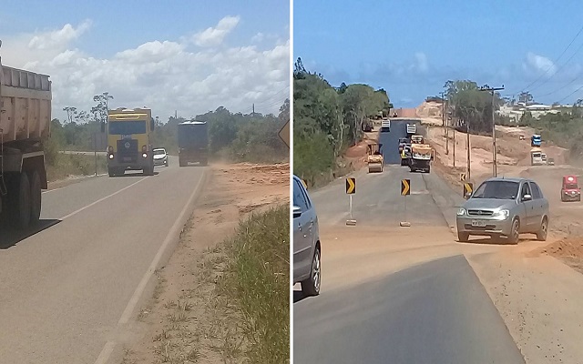 Antes conhecida por suas perigosas e sinuosas curvas, que tantas vidas já ceifou; após a conclusão, a estrada terá 50% a menos de curvas (Foto: CFF/Marcelo Franco)