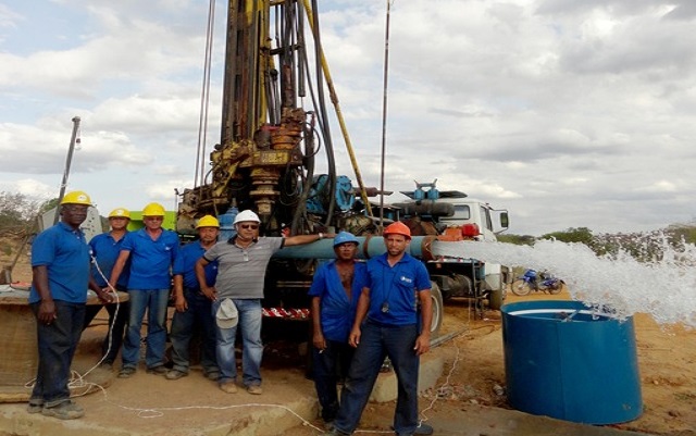 Cerb perfura poços para Embasa com objetivo de diminuir a crise hídrica (Foto: Ascom/Cerb)