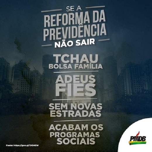 A iniciativa do partido foi tomada depois de o Palácio do Planalto detectar resistência à reforma no Congresso