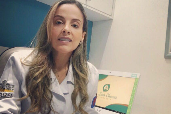 Laís Chaves, pneumologista (Foto: Arquivo Pessoal)