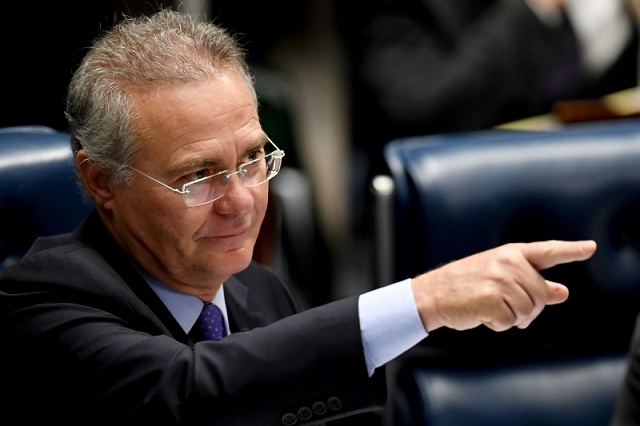 Renan Calheiros (PMDB), líder do PMDB no Senado