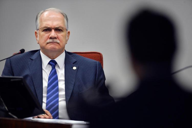 Fachin remete 200 petições para outras instâncias do judiciário (Foto: José Cruz | Ag. Brasil) Fachin remete 200 petições para outras instâncias do judiciário (Foto: José Cruz | Ag. Brasil)
