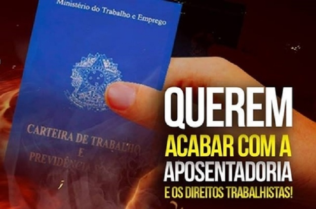 Uma das convocações para a manifestação de 28 de abril publicadas nas redes sociais (Foto: Reprodução/Facebook)