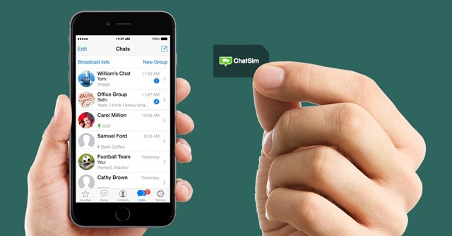 ChatSim, que custa R$ 90, oferece acesso aos principais aplicativos de mensagens, como Telegram, Viber e Skype