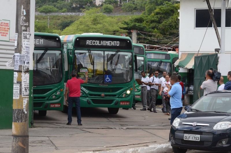 A mobilização faz parte da campanha salarial dos rodoviários
