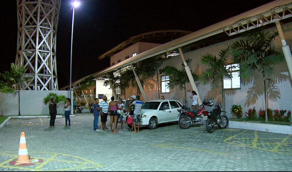 UPA da Caxangá recebeu cinco das vítimas (Foto: Reprodução/TV Globo)