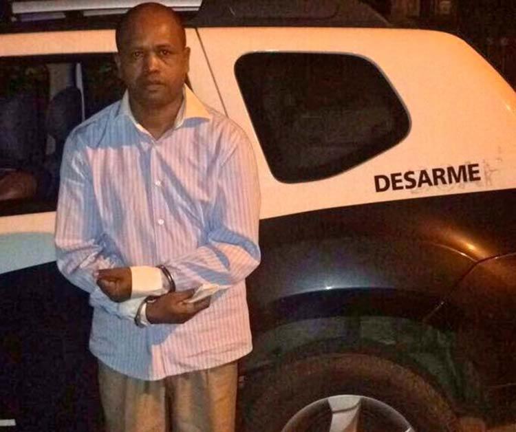 Sebastião Braz da Fonseca Neto foi preso na noite desta sexta-feira