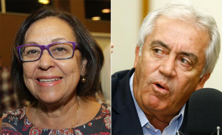 Lídice diz que a luta é pela proteção ao trabalhador; Otto afirma que a proposta penaliza os trabalhadores (Foto: Margarida Neide e Joá Souza l Ag. A TARDE)