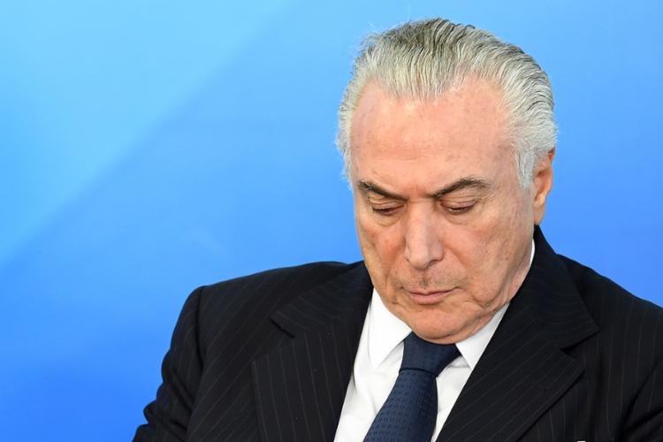 Procurador-geral da República imputa crime ao presidente no caso JBS (Foto: Evaristo Sa l AFP) Procurador-geral da República imputa crime ao presidente no caso JBS (Foto: Evaristo Sa l AFP)
