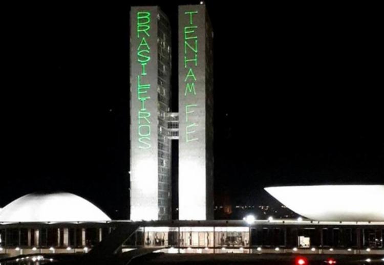 Imagem do Congresso Nacional na noite de terça-feira, 27, um dos principais prédios do poder em Brasília (Foto: Polícia Militar do Distrito Federal | Reprodução) Imagem do Congresso Nacional na noite de terça-feira, 27, um dos principais prédios do poder em Brasília (Foto: Polícia Militar do Distrito Federal | Reprodução)