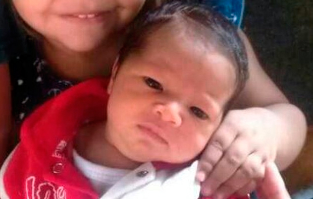 A filha de Geniane tinha apenas 3 meses de vida quando foi assassinada pelo pai (Foto: Acervo Pessoal)