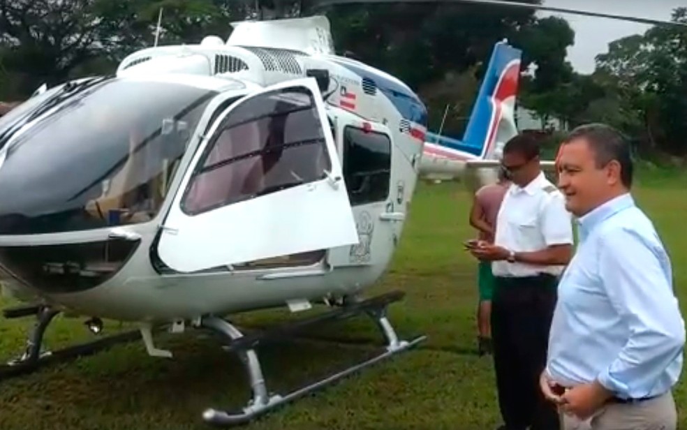 Ele estava indo para o município de Itapé, mas não conseguiu chegar de helicóptero até o local Ele estava indo para o município de Itapé, mas não conseguiu chegar de helicóptero até o local