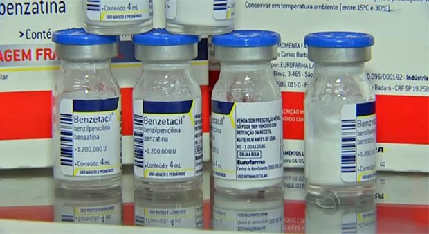 Antibiótico Benzetacil é temporariamente suspenso no país (Foto: Reprodução/TV Morena) Antibiótico Benzetacil é temporariamente suspenso no país (Foto: Reprodução/TV Morena)