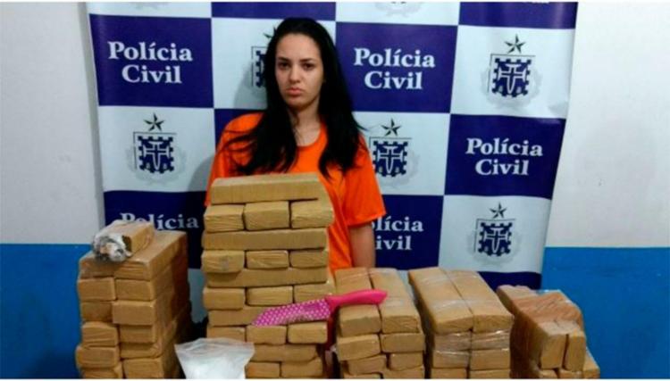 Vanessa Stefani Vieira Falcão foi presa na noite desta quarta-feira (Foto: Divulgação | Polícia Civil) Vanessa Stefani Vieira Falcão foi presa na noite desta quarta-feira (Foto: Divulgação | Polícia Civil)