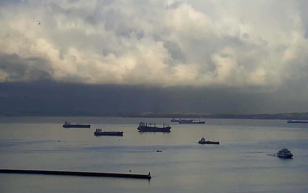 Céu nublado marcou pontos de Salvador, como a Baía de Todos-os-Santos, nesta sexta (18) (Foto: Imagem/TV Bahia) Céu nublado marcou pontos de Salvador, como a Baía de Todos-os-Santos, nesta sexta (18) (Foto: Imagem/TV Bahia)