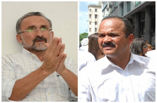 Ademar Delgado, ex-prefeito de Camaçari e Antonio Elinaldo (DEM), prefeito de Camaçari Ademar Delgado, ex-prefeito de Camaçari e Antonio Elinaldo (DEM), prefeito de Camaçari