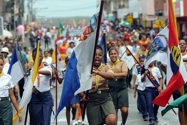 Desfile pelo 7 de Setembro na Gleba E Desfile pelo 7 de Setembro na Gleba E
