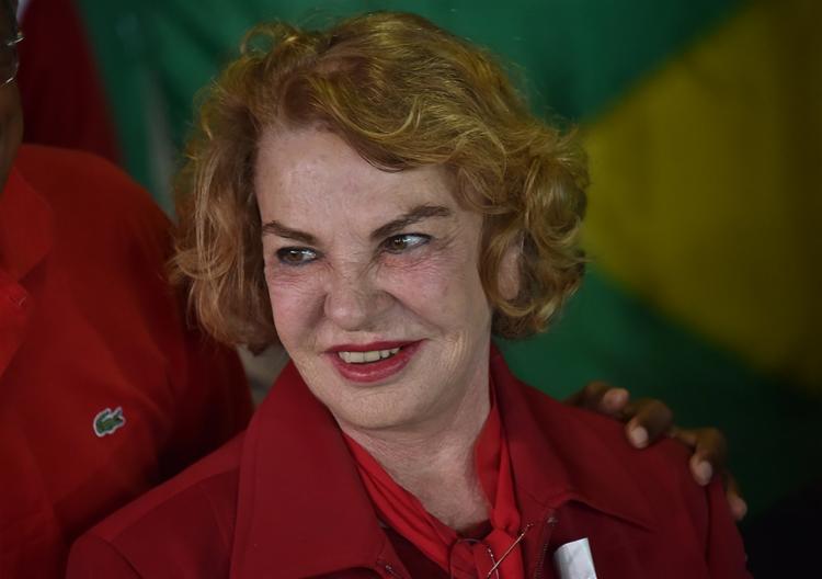 A ex-primeira-dama Marisa Letícia morreu em fevereiro (Foto: Nelson Almeida l AFP)