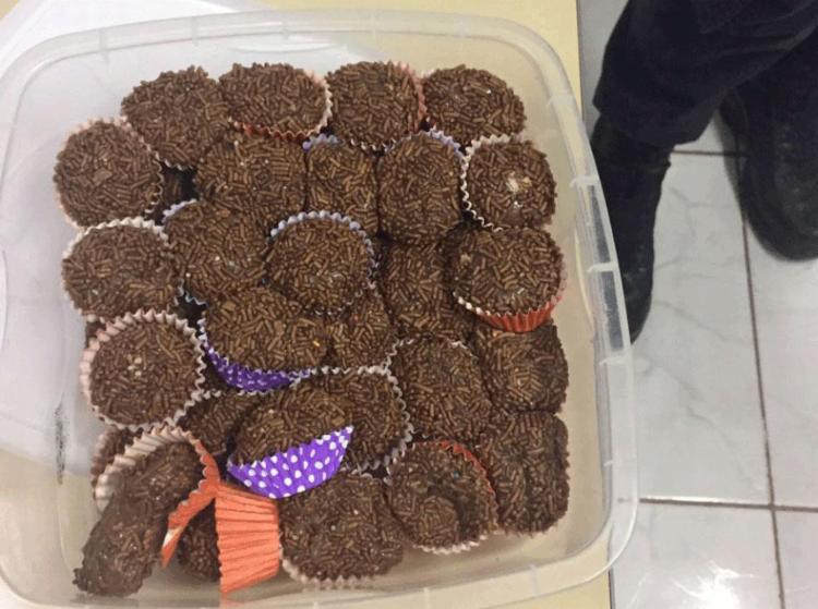 Jovem vendia doce batizado em escola de Brasília (Foto: Divulgação | PM)
