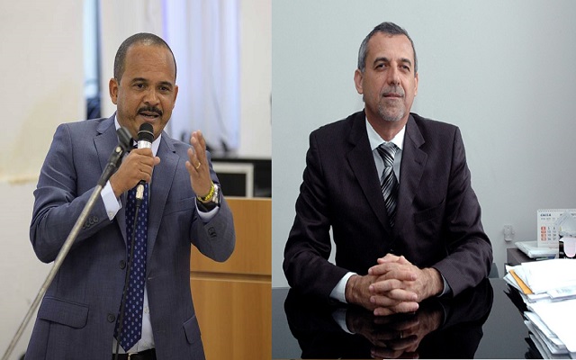 Prefeito de Camaçari, Antonio Elinaldo (DEM) e o secretário da Fazenda, Renato Almeida Prefeito de Camaçari, Antonio Elinaldo (DEM) e o secretário da Fazenda, Renato Almeida