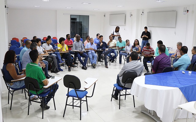 O evento, que reuniu empreendedores da imprensa, agências de produção de conteúdo, vídeo, comunicação visual e veículos de comunicação, aconteceu com o objetivo de ouvir os empresários e discutir propostas de fortalecimento mútuo