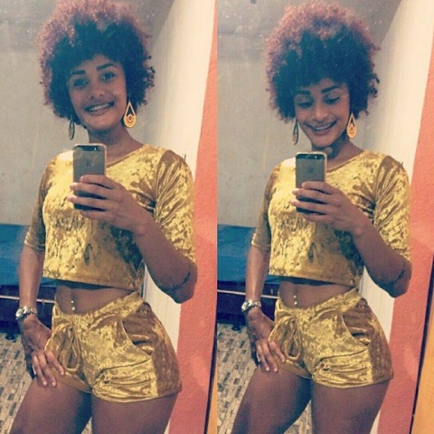 Gisele Kailla de Jesus Adab, 17 anos, era carinhosamente chamada de Gika Gisele Kailla de Jesus Adab, 17 anos, era carinhosamente chamada de Gika