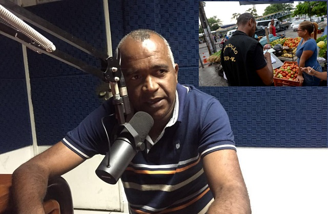o coordenador da SESP, Namuciés Souza, em entrevista a Roque Santos, disse não proceder a informação de que a prefeitura confiscaria a mercadoria de quem desobedecesse a ordem de não comercializar seus produtos pelas ruas da cidade o coordenador da SESP, Namuciés Souza, em entrevista a Roque Santos, disse não proceder a informação de que a prefeitura confiscaria a mercadoria de quem desobedecesse a ordem de não comercializar seus produtos pelas ruas da cidade