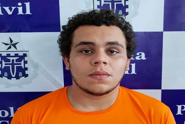 Lucas já tinha passagem por tráfico de drogas (Foto: Divulgação | PC-BA) Lucas já tinha passagem por tráfico de drogas (Foto: Divulgação | PC-BA)