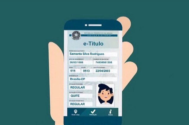 O e-título trará todas as informações que constam no papel e, para os eleitores que já fizeram o cadastramento biométrico – que inclui também foto –, bastará o celular para votar