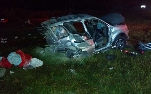 Acidente aconteceu na noite desta terça-feira, na Rodovia dos Imigrantes (Reprodução/TV Globo) Acidente aconteceu na noite desta terça-feira, na Rodovia dos Imigrantes (Reprodução/TV Globo)