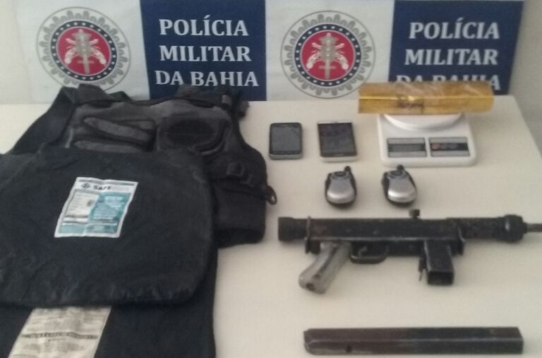 Arma foi localizada na manhã deste sábado (13) (Foto: Divulgação/SSP) Arma foi localizada na manhã deste sábado (13) (Foto: Divulgação/SSP)